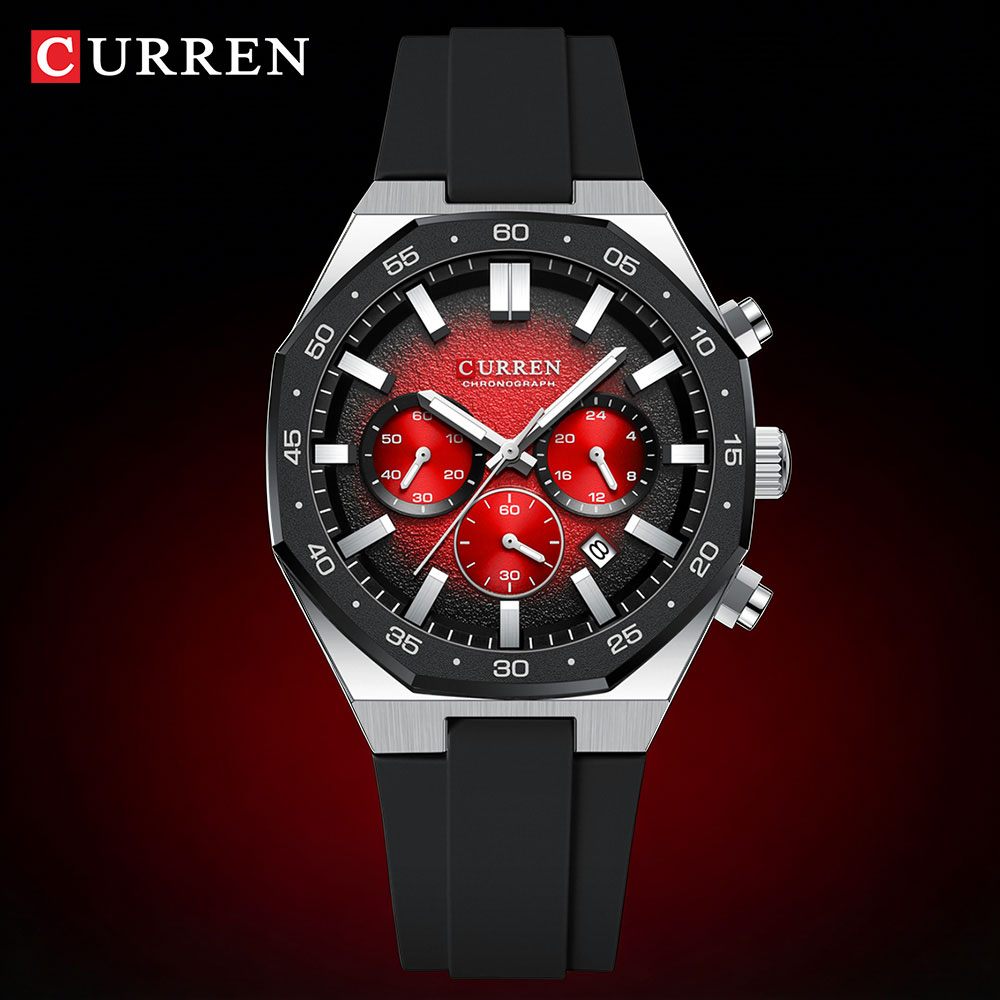 Watch Accessories - CURREN Moda Rahat Erkekler spor saat
