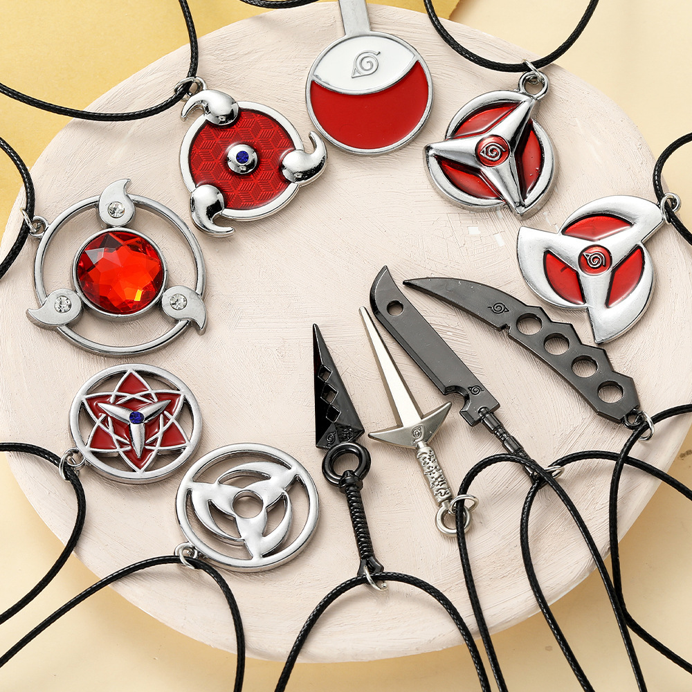 Anime Pendant Necklace - Naruto Uzumaki Kolye Ucu Metal Anime