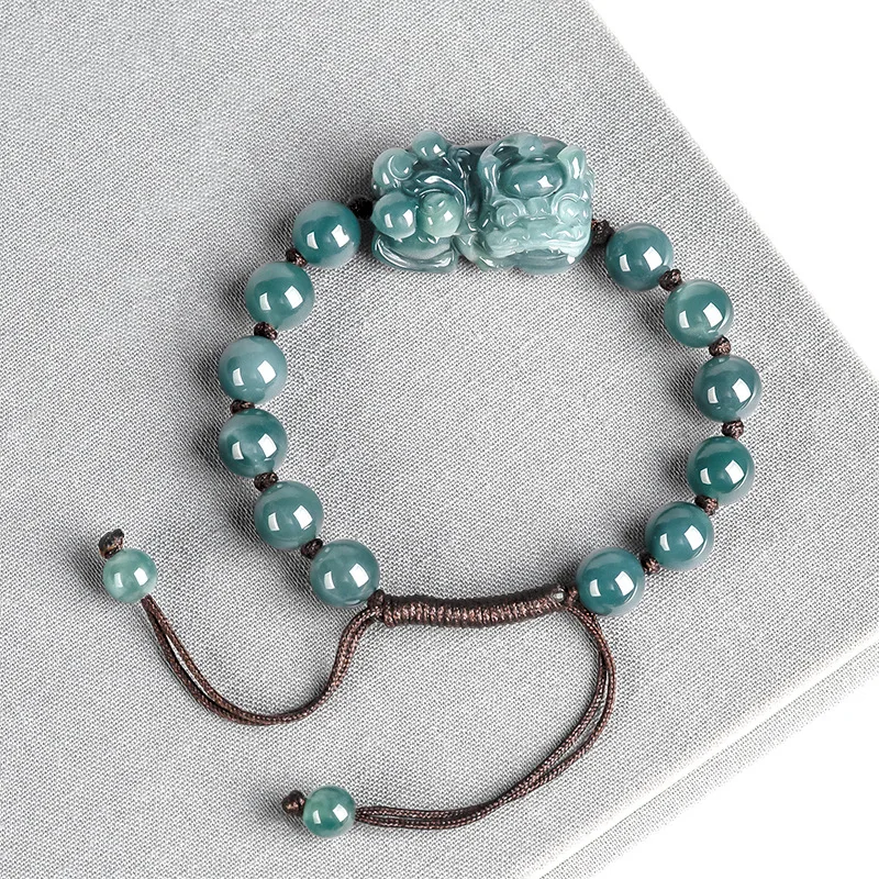 Bracelets - Birmanya Jadeite pibracelets bilezikler bileklik mavi