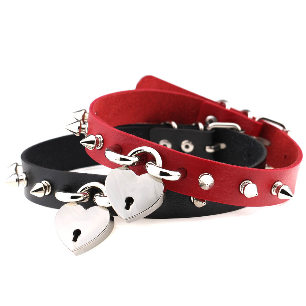Punk başak gerdanlık kolye kad - Goth Punk Spike Choker incelemesi ve fiyatı