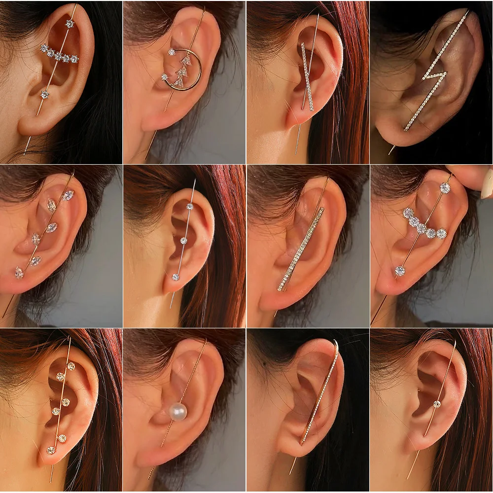 Yeni mizaçlı delikli zirkon ta - Earrings incelemesi ve fiyatı