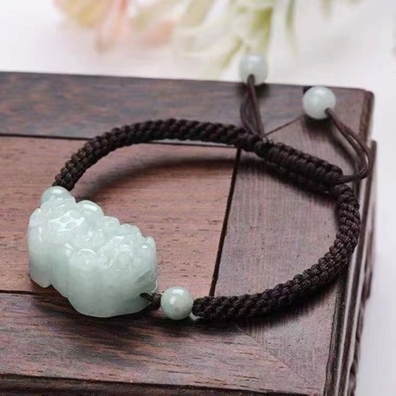 Doğal Yeşim A sınıfı Pixiu Bil - Bracelets incelemesi ve fiyatı