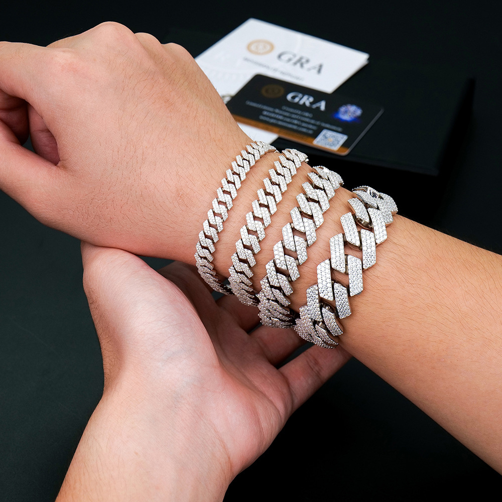GRA Sertifikalı D Renk VVS1 Mo - Cuban Link Chain 12Mm incelemesi ve fiyatı