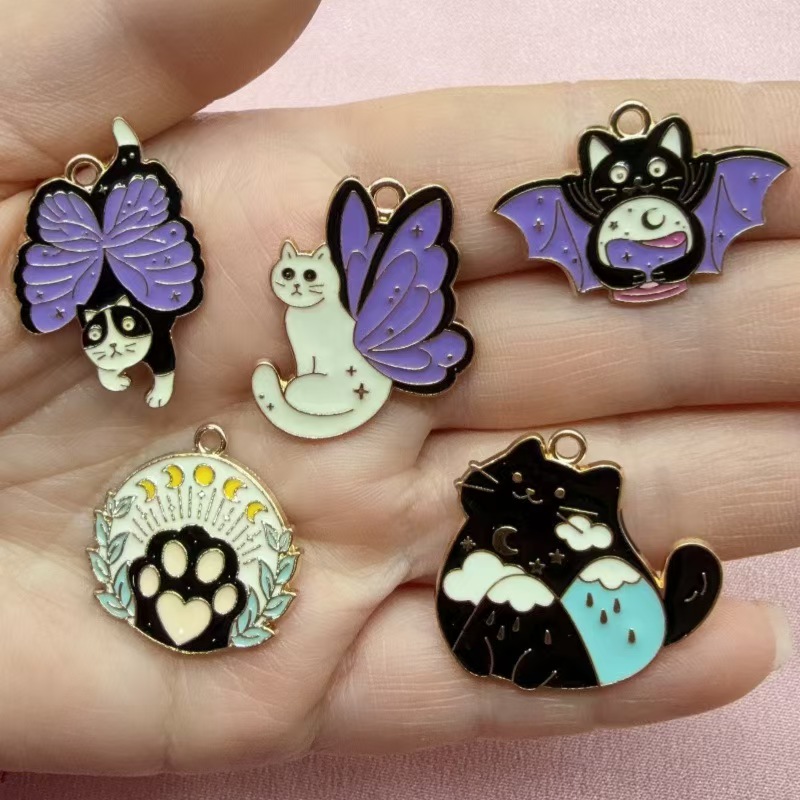 10 adet Kelebek Kedi Aşk Kore  - Earrings incelemesi ve fiyatı