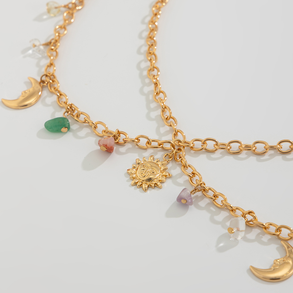 Boho Yıldız Ay Güneş Kolye Bel - Body Jewelry incelemesi ve fiyatı
