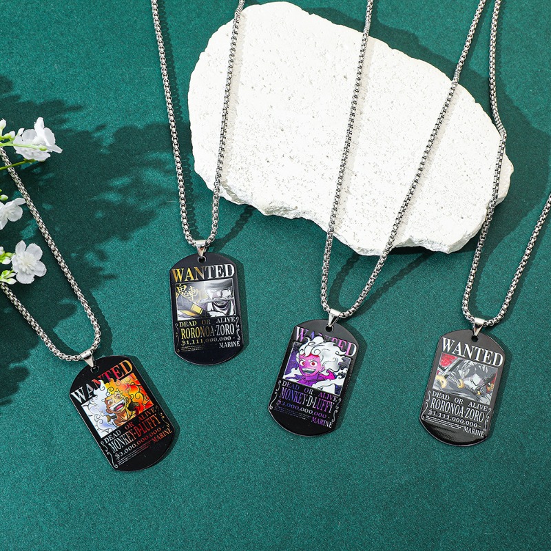 Tek Parça Luffy Zoro 3 Milyar  - Custom Name Necklace Stainless Steel incelemesi ve fiyatı