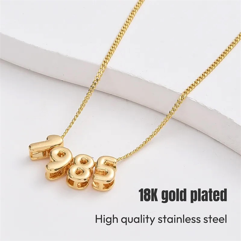Kişiye Özel 3D Kabarcık Harfli - Initial Letter Necklace 18K Gold incelemesi ve fiyatı