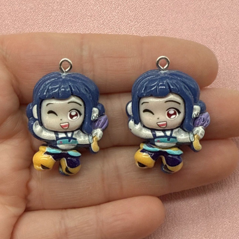10 adet reçine karikatür kolye - Earrings incelemesi ve fiyatı