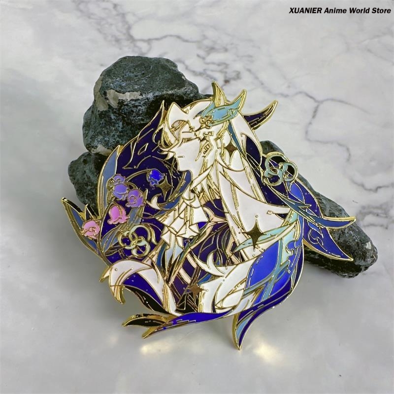 Anime Neuvillette Metal Rozeti - Anime Pendant Necklace incelemesi ve fiyatı