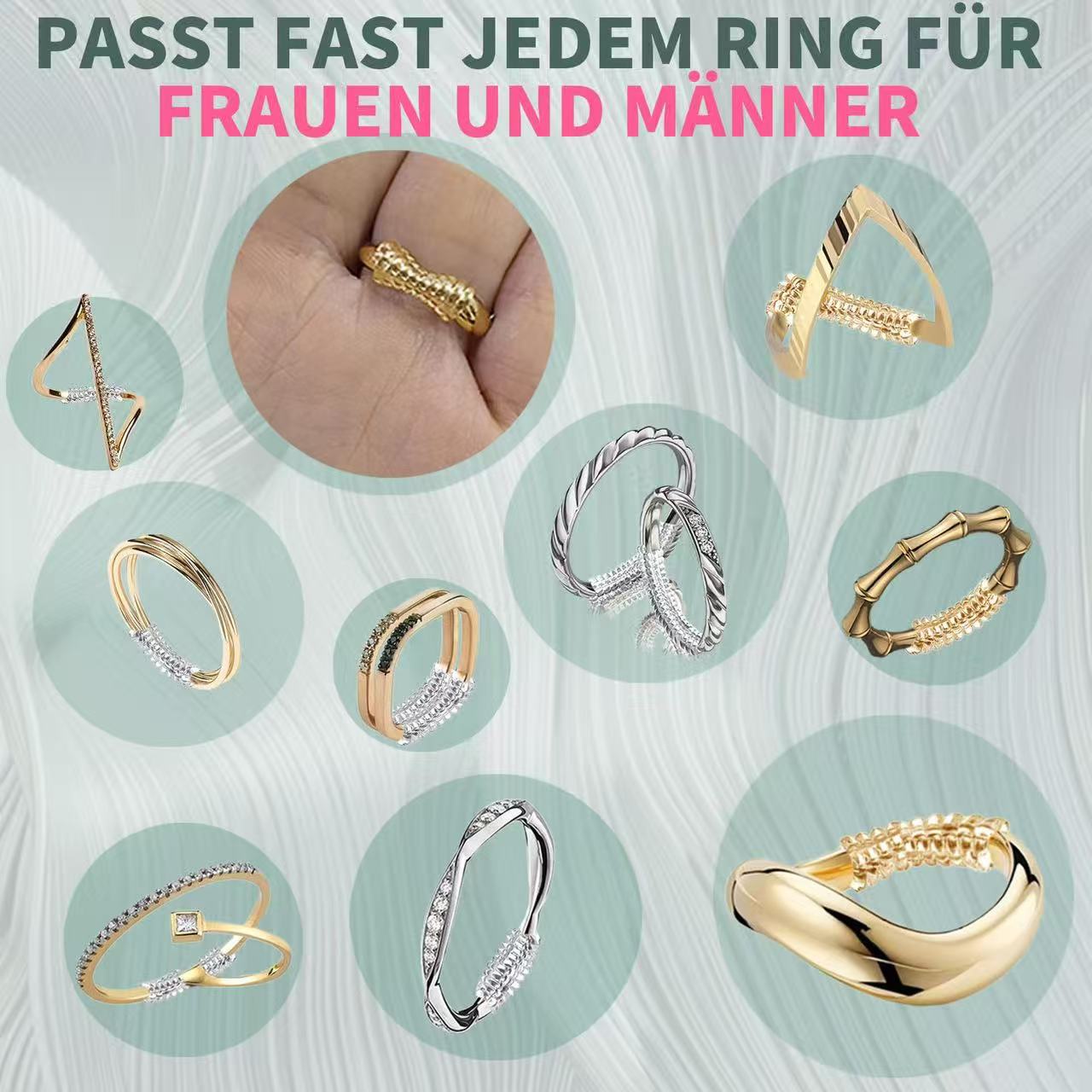 6 adet/lot Yüzük Sıkıştırıcı K - Rings incelemesi ve fiyatı