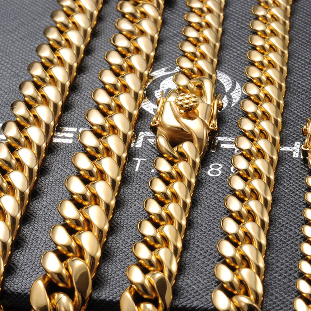 6mm/8mm/10mm/12mm Hip-Hop Yüks - Cuban Link Chain 12Mm incelemesi ve fiyatı