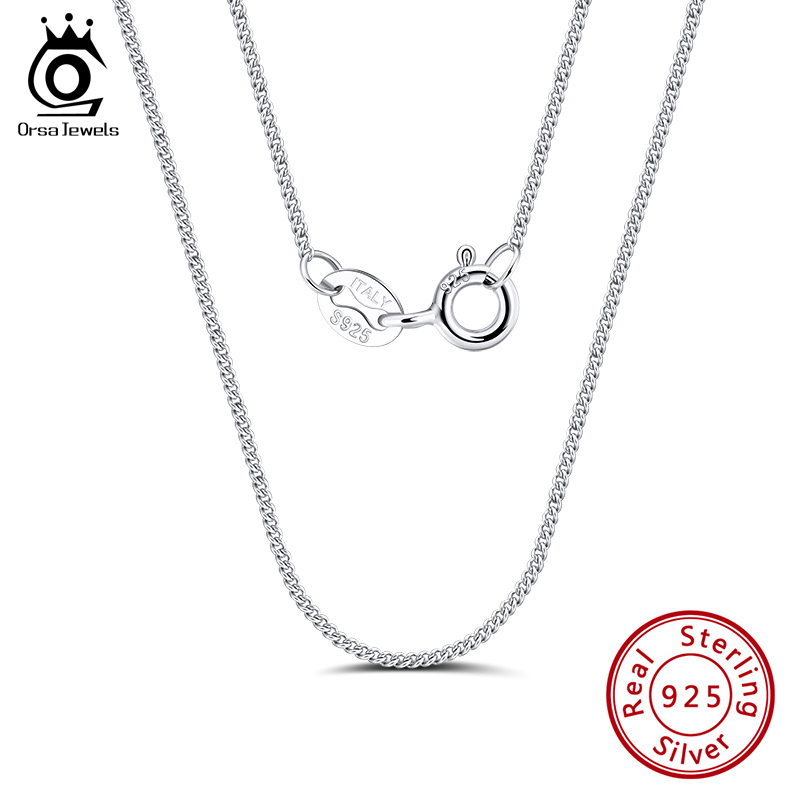 ORSA JEWELS İtalyan 925 ayar g - 925 Sterling Silver Chain Necklace Men incelemesi ve fiyatı
