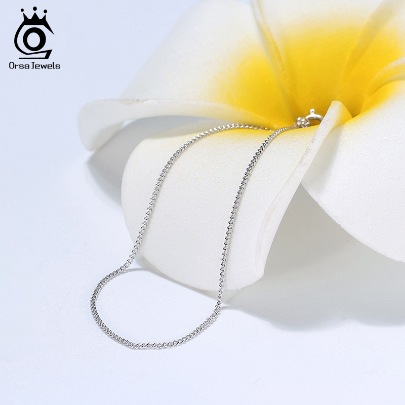 ORSA JEWELS İtalyan 925 ayar g - 925 Sterling Silver Chain Necklace Men incelemesi ve fiyatı