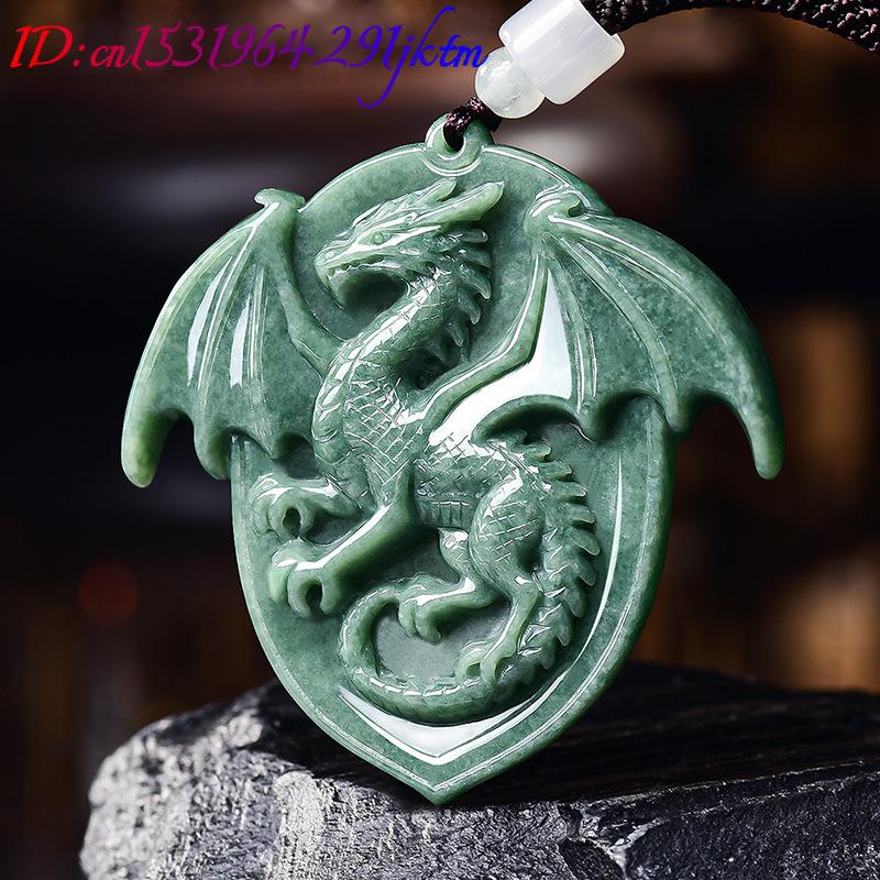 Doğal Birmanya Jadeit Ejderha  - Necklaces incelemesi ve fiyatı