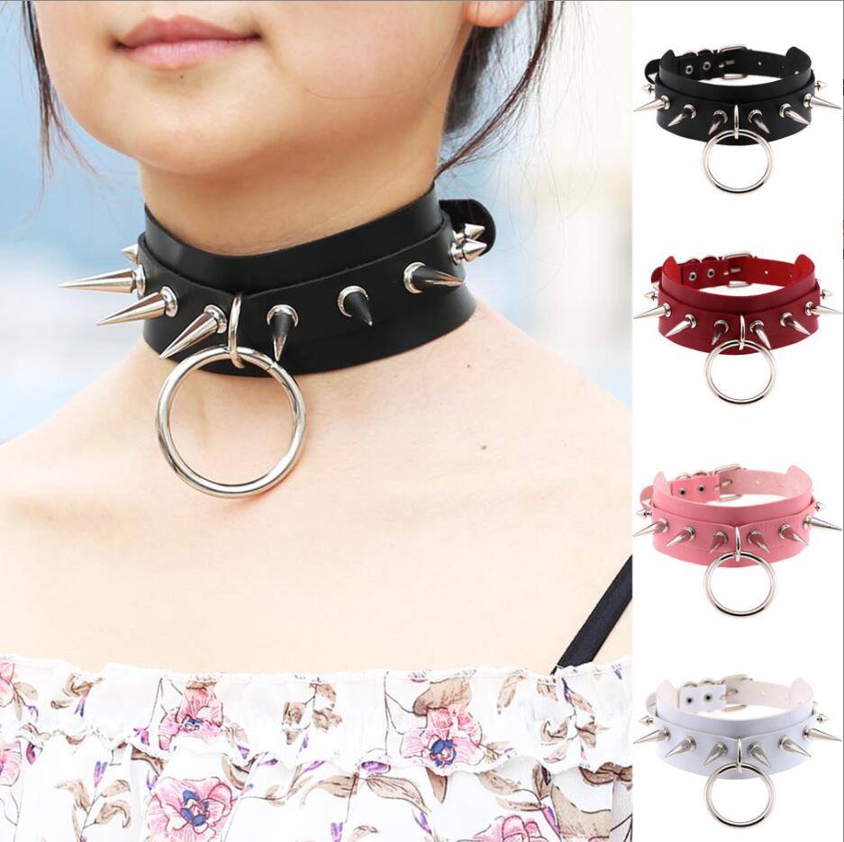 Uzun çivili gerdanlık Punk yak - Goth Punk Spike Choker incelemesi ve fiyatı