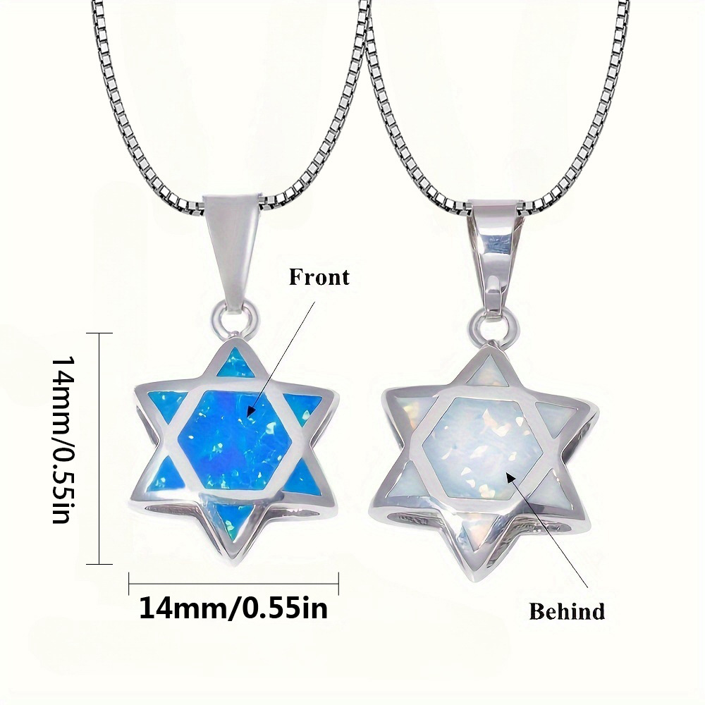 Davut Yıldızı Opal Kolye Ucu T - Necklaces incelemesi ve fiyatı
