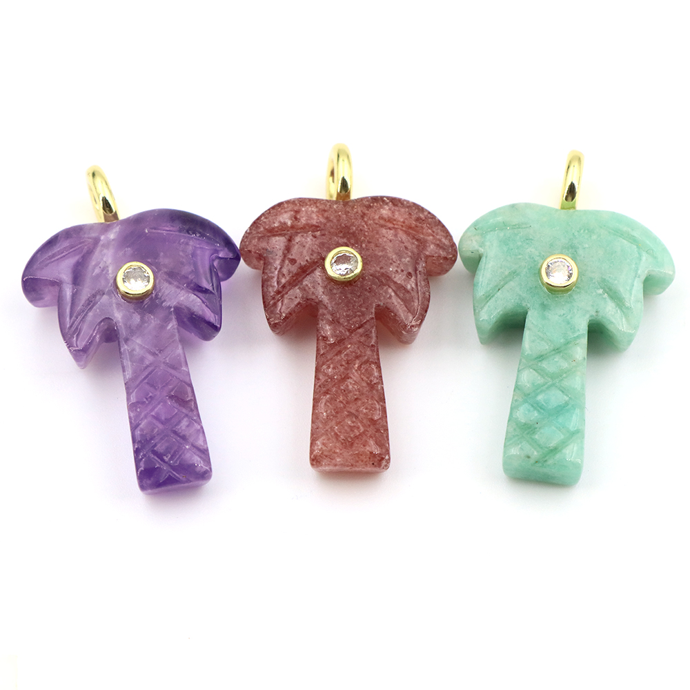30mm Doğal Taş Hindistan Ceviz - Crystal Pendant Necklace Natural Stone incelemesi ve fiyatı