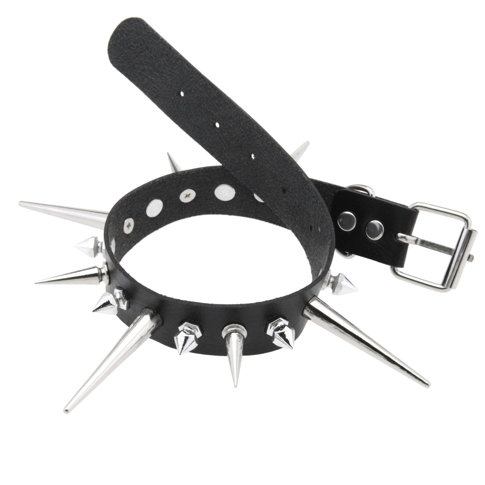 Goth Uzun Başak Gerdanlık Punk - Goth Punk Spike Choker incelemesi ve fiyatı