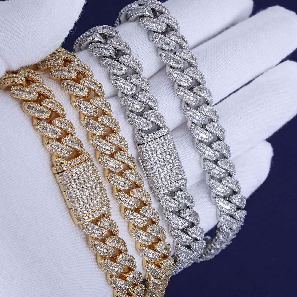 NUOYA Hip Hop takı yüksek kali - Cuban Link Chain 12Mm incelemesi ve fiyatı